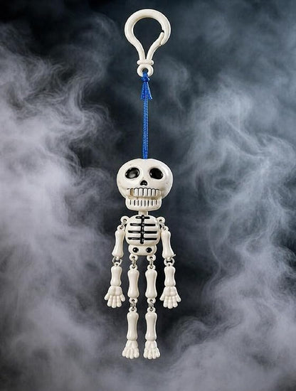 Funny Skeleton Keychain with Moving Arms & Legs | Cute Hanging Skull Key Ring