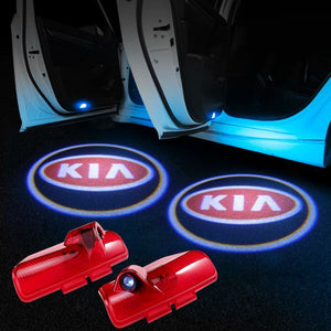 Car LED Logo shadow light Projector Welcome Ghost lights Accessories Emblem Lamp For KIA CERATO
