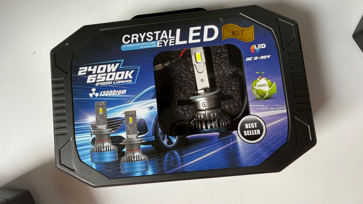 Caroxygen Crystal LED Headlight Bulb - pack of 2