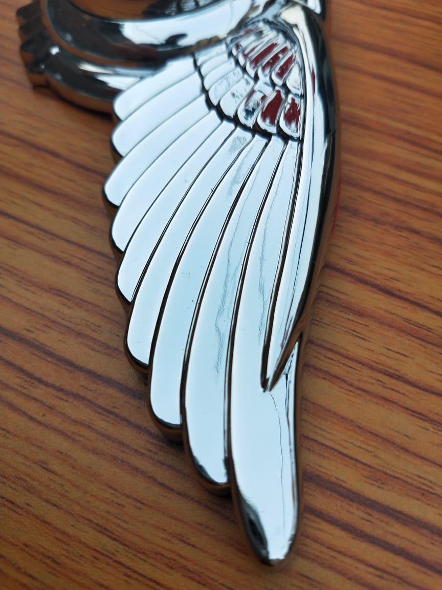 Car Front Hood Bonnet Emblem Ornament Wing Style Suit for All The Vehicles