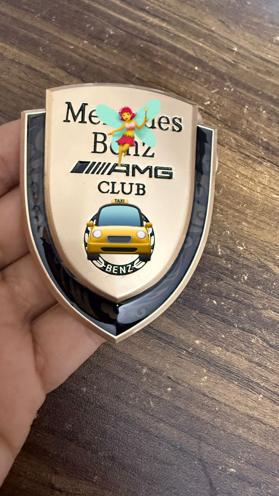 Premium Owners Club Metal Car Emblem Sticker | Luxury 3D Badge | Self-Adhesive Metal Logo for Cars, Bikes & Accessories