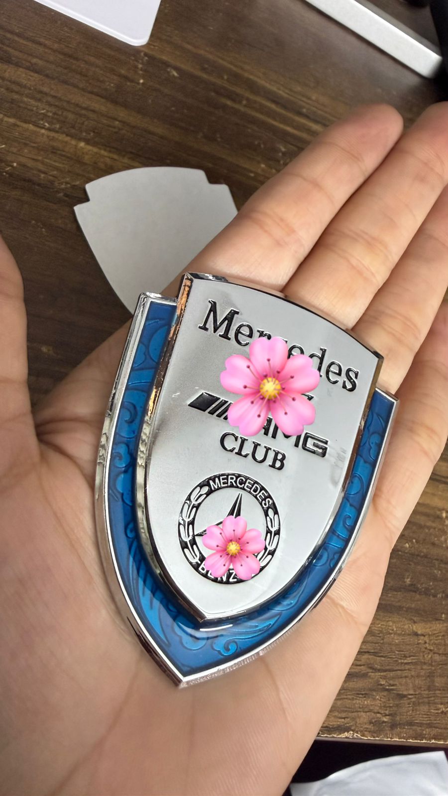 Premium Owners Club Metal Car Emblem Sticker | Luxury 3D Badge | Self-Adhesive Metal Logo for Cars, Bikes & Accessories