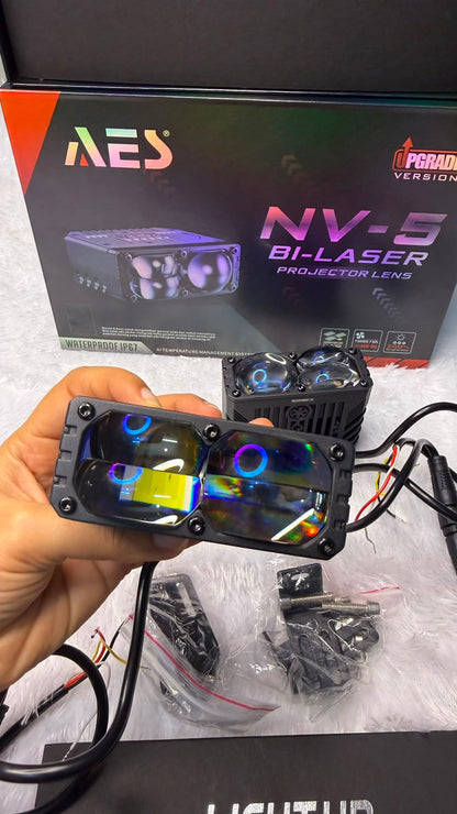 AES NV-5 BI-LASER Projector Lens -1 year warrenty