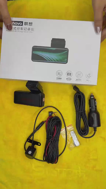Dash Camera with Full HD 1080P Recording, G-Sensor, Night Vision & Parking Monitor