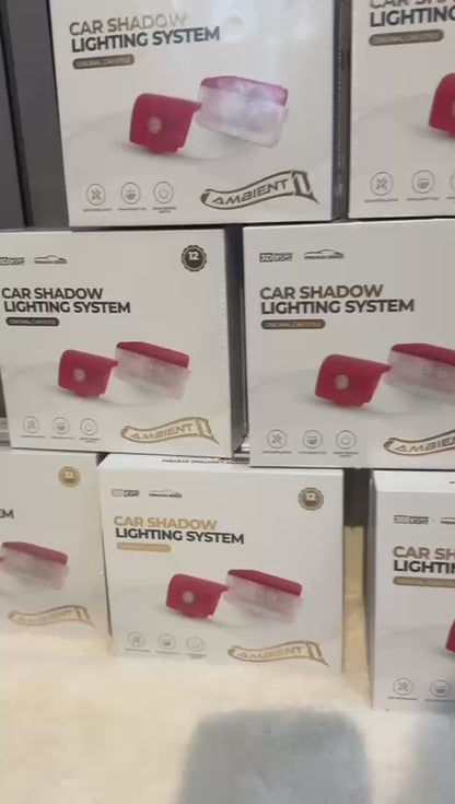 CARDI TOYOTA /HYLUX/ FORTUNER/Car Ghost Light | LED Door Welcome Shadow Light (Pack of 2),(1 YEAR WARRANTY)