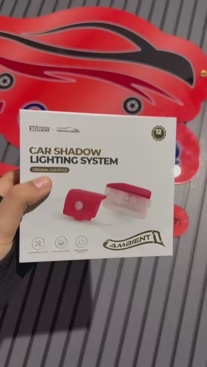 Mahindra Car Door Welcome Logo Projector Light | LED Ghost Shadow Courtesy Light | Plug & Play OEM Fit | Premium Car Accessory (Pack of 2)