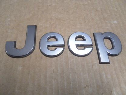 Jeep Letters Sticker for Cars, Jeep, Metal Badge