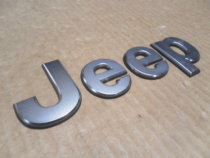 Jeep Letters Sticker for Cars, Jeep, Metal Badge