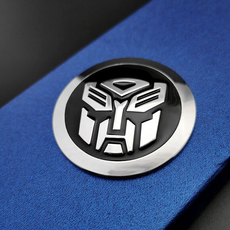 Metal Transformers Decepticon Autobot Emblem Car Motorcycle Badge Decal Sticker