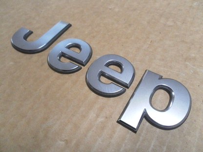 Jeep Letters Sticker for Cars, Jeep, Metal Badge