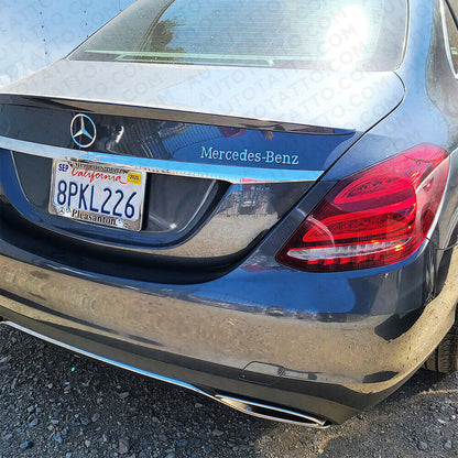 Chrome Letter Emblem 3D Logo Nameplate Badge Decoration for Mercedes-Benz AMG