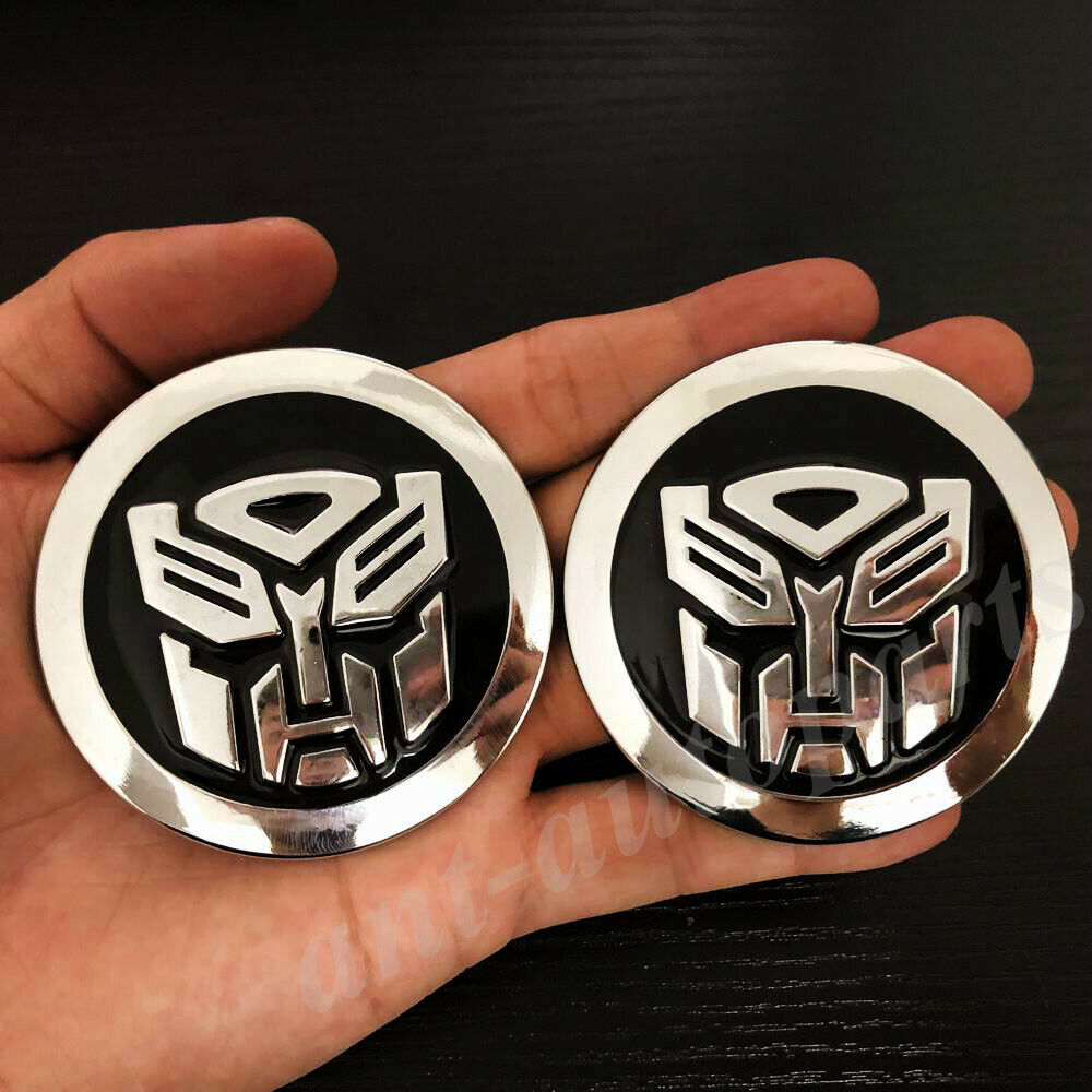 Metal Transformers Decepticon Autobot Emblem Car Motorcycle Badge Decal Sticker