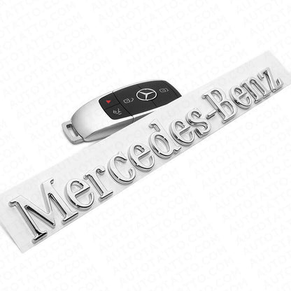 Chrome Letter Emblem 3D Logo Nameplate Badge Decoration for Mercedes-Benz AMG
