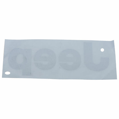 Jeep Letters Sticker for Cars, Jeep, Metal Badge