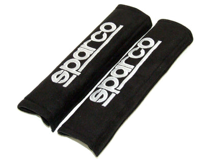 Car Oxygen - Sparco Car Seat Belt Shoulder Pads (Pack of 2)
