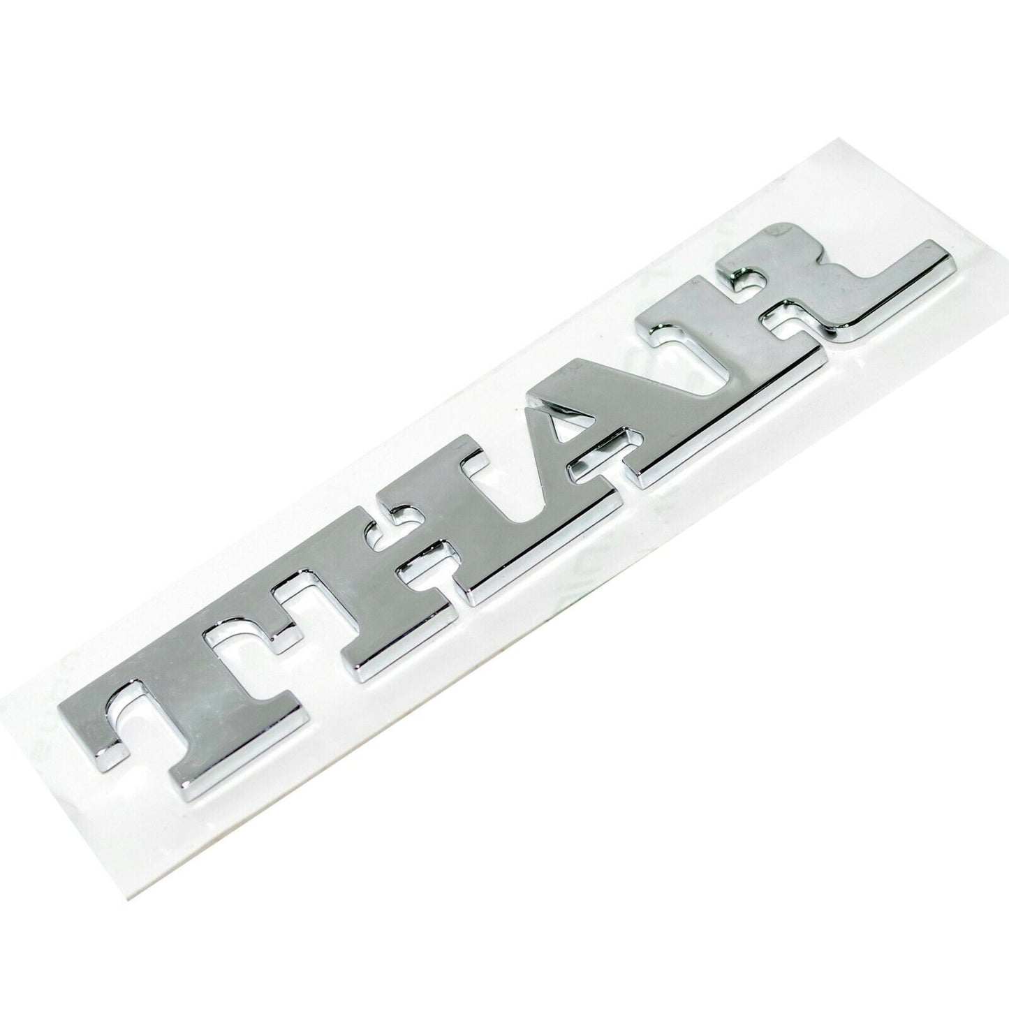 Thar logo sticker emblem monogram badge plastic chrome finish (Size-21 CM)