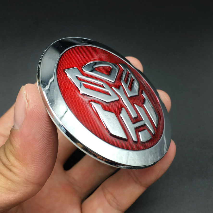 3D Chrome Metal Transformers Decepticon Emblem Badge - Car Trunk Or SUV Coupe Sticker