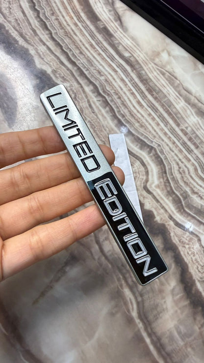 Caroxygen Premium Limited Editiion Metal Car Sticker