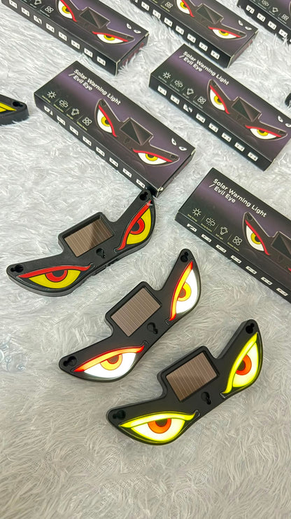 Caroxygen Solar Powered Devil Eyes Light for Car Rear Window Light for Night Driving & Styling
