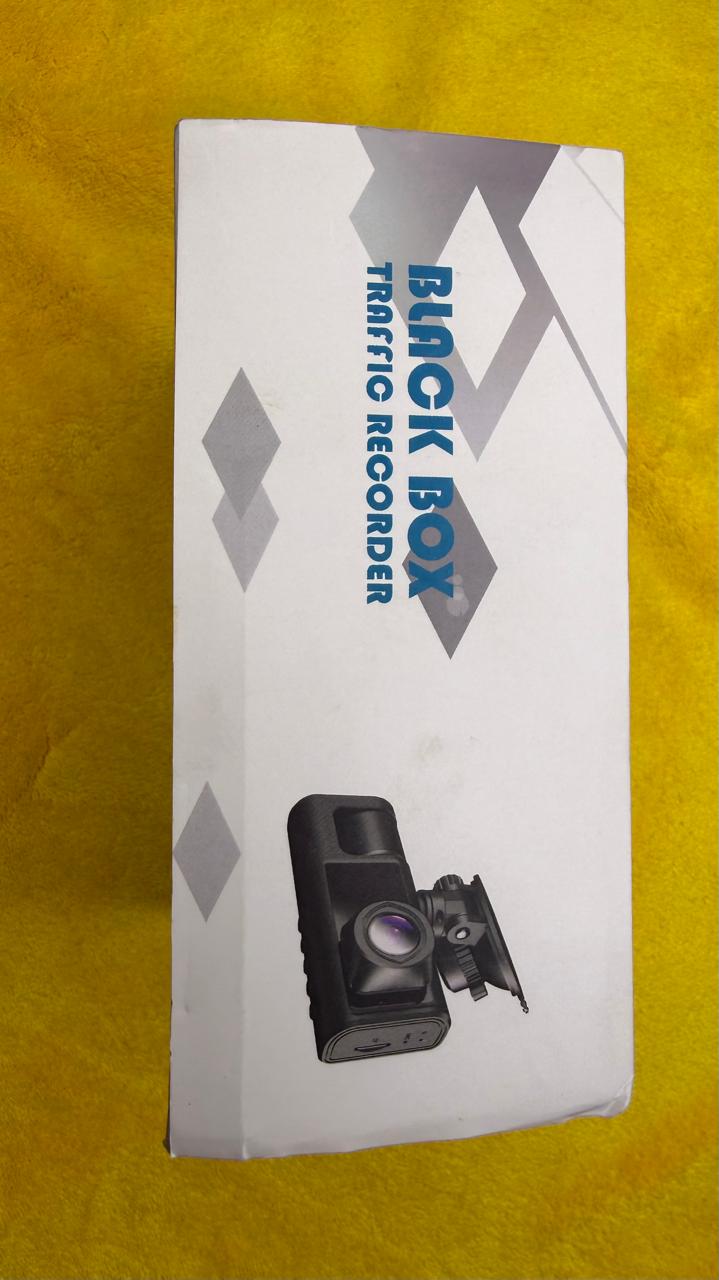 WiFi Black Box Traffic Recorder Full HD 1080P Dash Cam with Wide Angle Lens, Parking Monitor & Mobile App Support