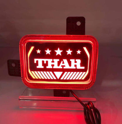 Caroxygen Bumper Reflector Led Compatible for Mahindra Thar Car Fancy Lights  (Red)