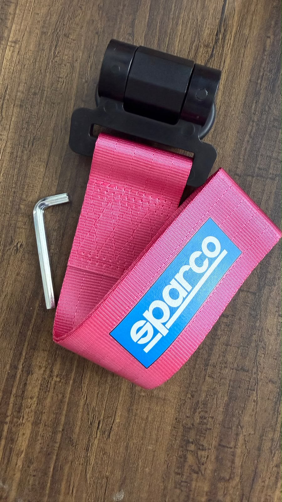 Caroxygen Rear Tow Strap Tow Hook Towing Belt