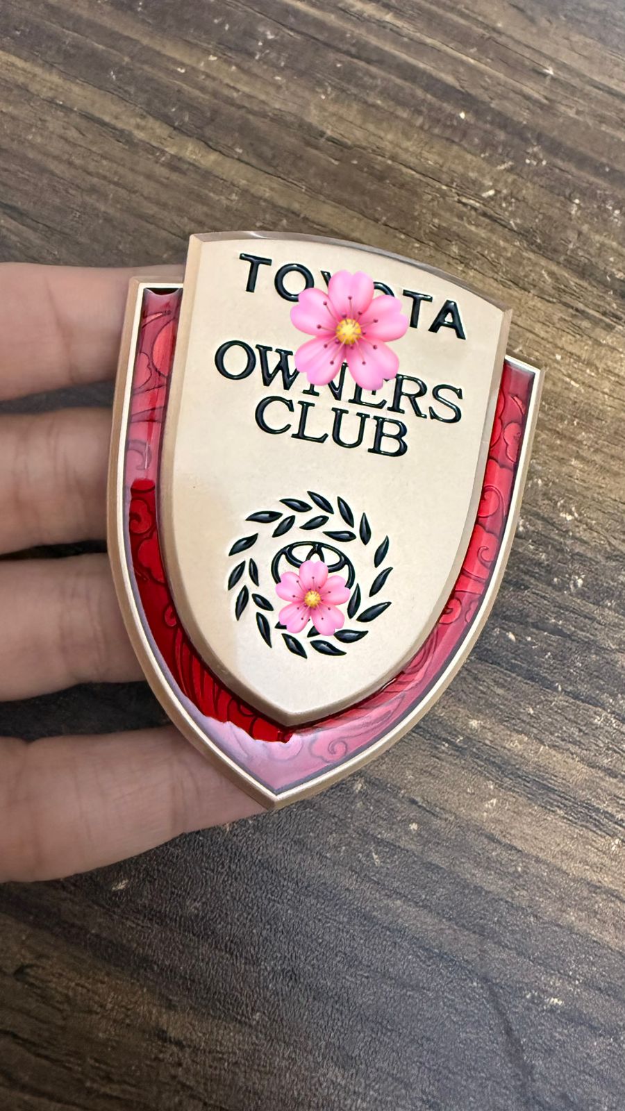 Premium Owners Club Metal Car Emblem Sticker | Luxury 3D Badge | Self-Adhesive Metal Logo for Cars, Bikes & Accessories
