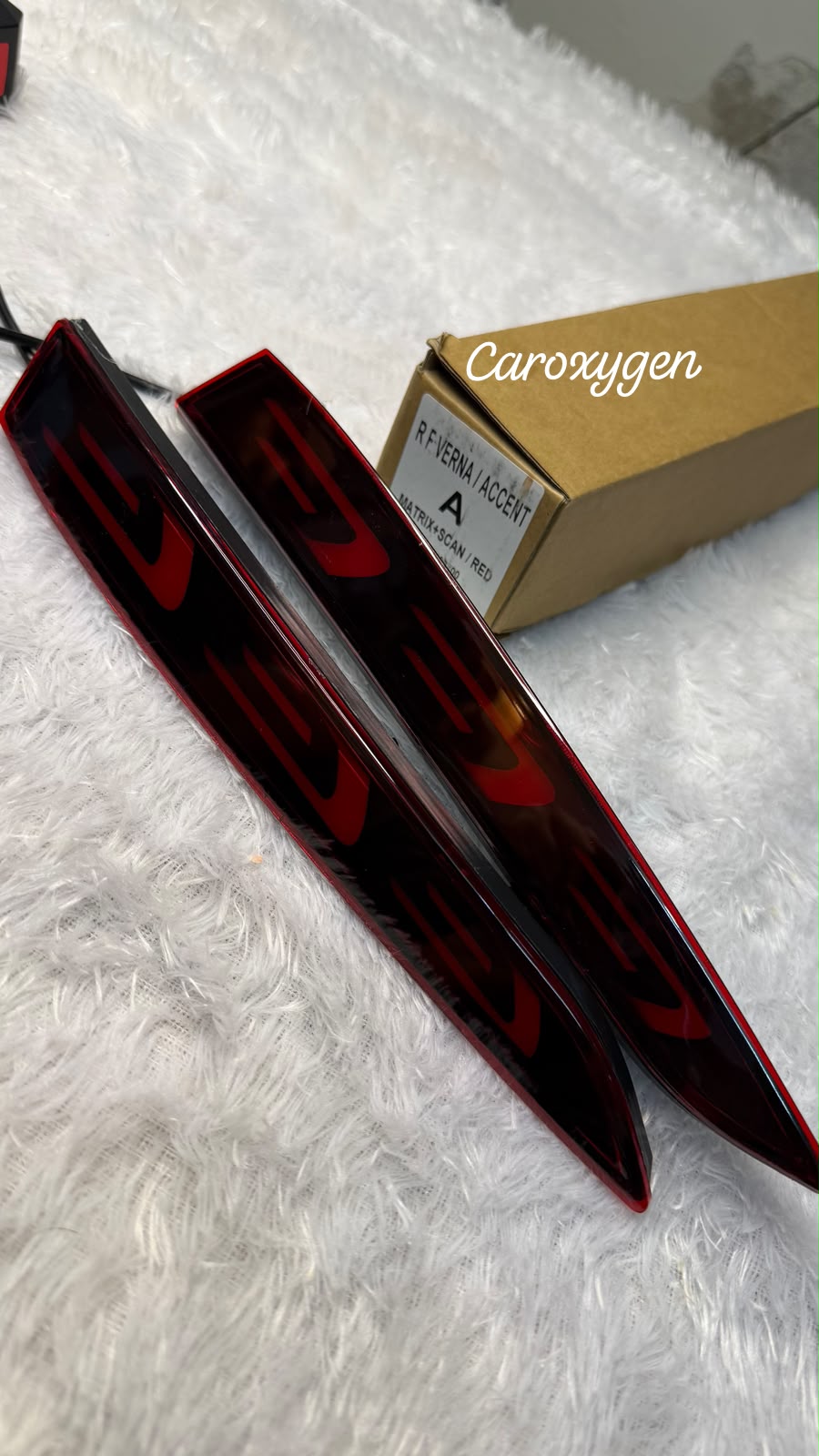 Super Bright BrakeLights for Accent 2018-2020 2PCS LED Bumper Reflector Lights Tail Lamps Reverse Light F-Type
