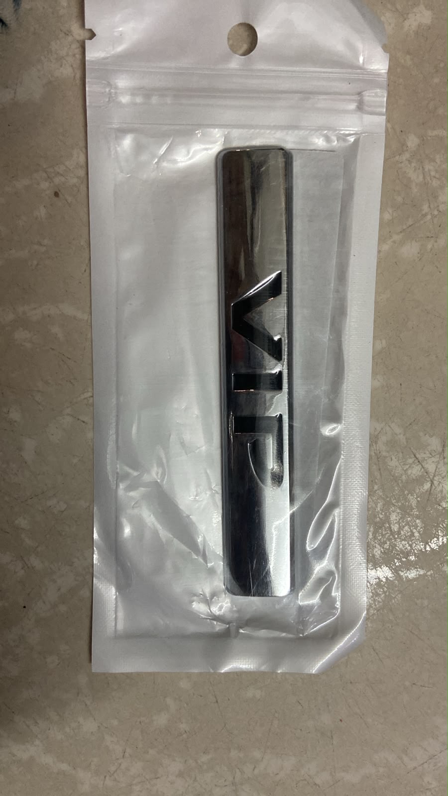 VIP Car Badge Emblem Sticker – Premium Chrome Finish 3D Metal Logo for Cars, SUVs, Bikes & Trucks