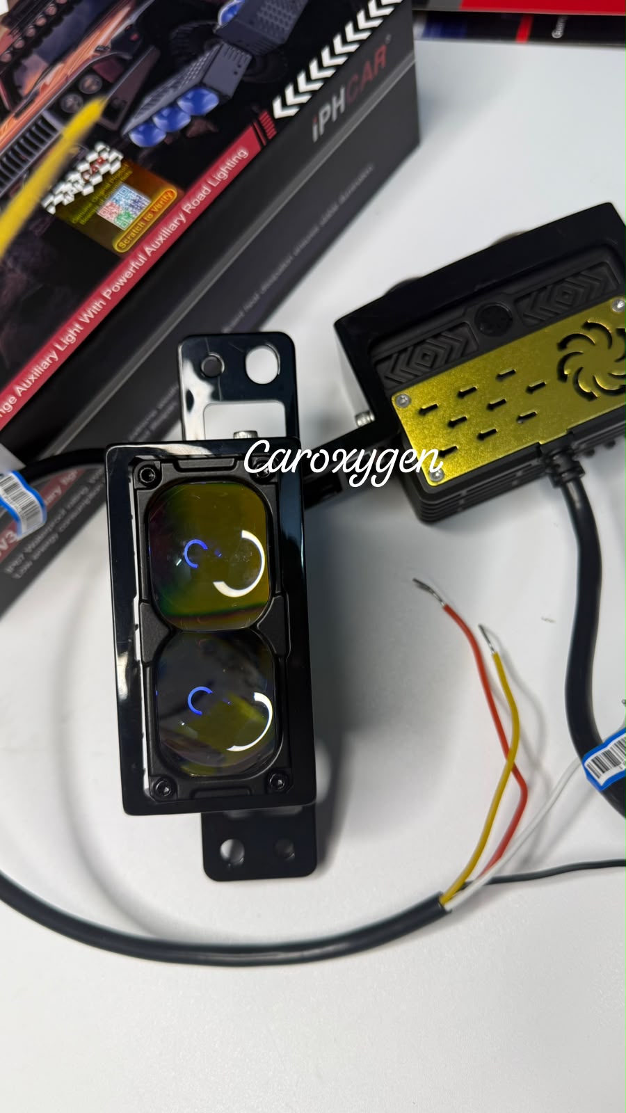 Caroxygen IPH W2 Auxiliary Light for Tata New-Generation Cars & Motorcycles- 2 Years warrenty
