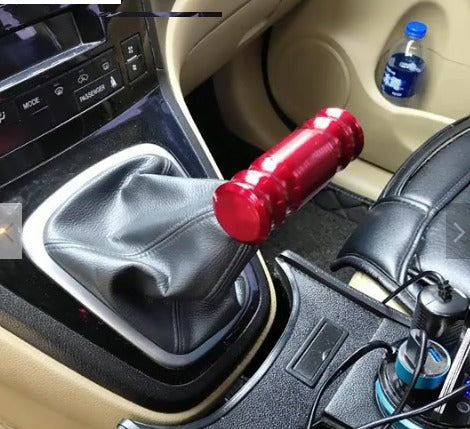 Automatic Gear Shift Knob Universal Car Shifter Lever Trd Aircraft Joystick T-Handle Hammer Handle Glossy Aluminum Alloy