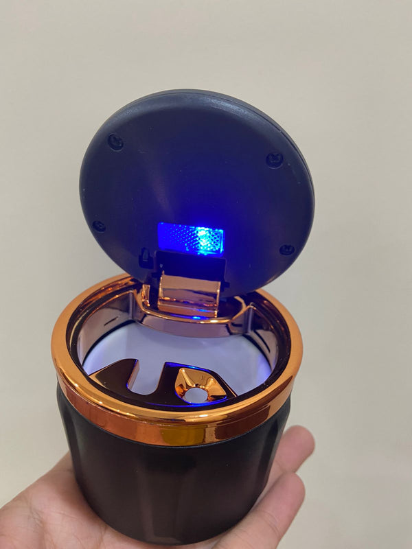CarOxygen - Ashtray Portable Ashtray with Colorful LED Light Smokeless -  caroxygen