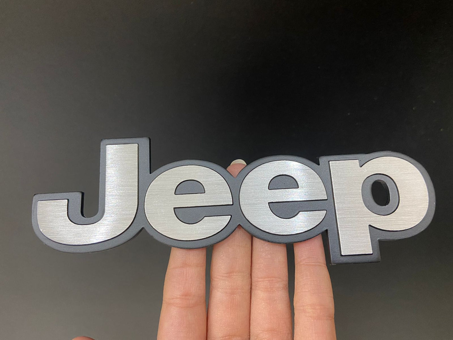 Personalize 3D Metal Car Sticker Water-proof Badge Decals Car Side Fender Decal Universal Self-adhesive Jeep Metal Car styling-Jeep (Red and Black)