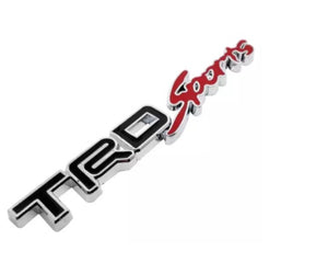 Car Oxygen Car Styling Metal Car Sticker Automobile Decoration Emblem Badge TRD Sport Logo Decals