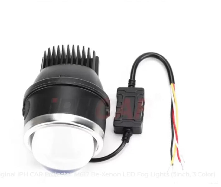 Original M617 IPH BiXenon-LED Fog Lights Projector 3 Inch Three Colour -  caroxygen