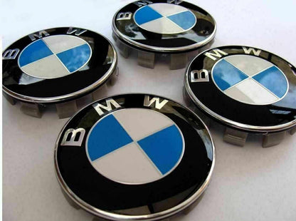 4pcs fits for BMW Emblem Logo Badge Hub Wheel Rim Center Cap 68mm 4pcs - with LED
