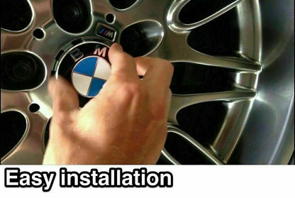 4pcs fits for BMW Emblem Logo Badge Hub Wheel Rim Center Cap 68mm 4pcs - with LED