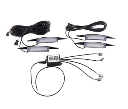 CarOxygen - Atmosphere Lamps LED Decoration Lights APP Control Car Wheel Eyebrow Lamp