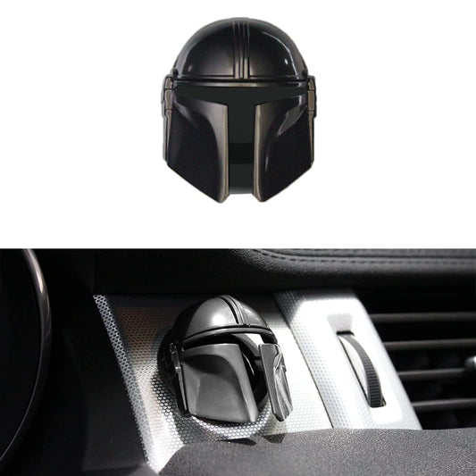 Mando Style Universal Car Engine Start Stop Button Cover Anti-Scratch Push Start Button Protective Cover 3D Cool Car Interior Accessories