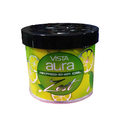 Vista Aura Zest Car Air Freshner -Gel Based -80 g