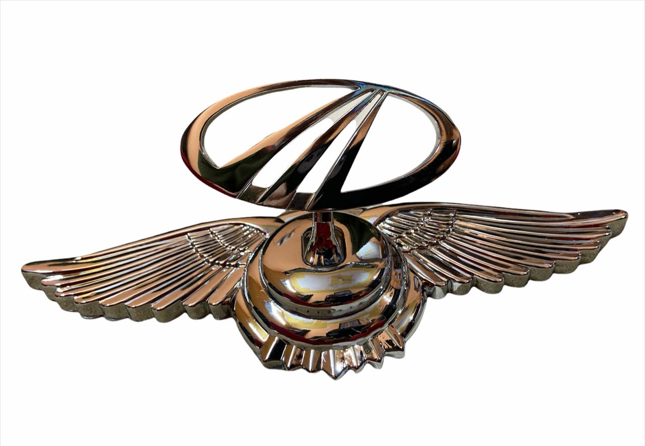 3D Laxury Chrome Metal Car Front Hood Ornament Car Bonnet Sticker Badge -Bonnet Emblem