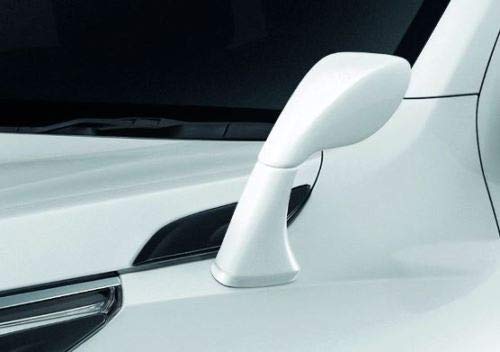 Car Bonnet Fender Side Mirror Wide Angle View for New Toyota Fortuner New (White)