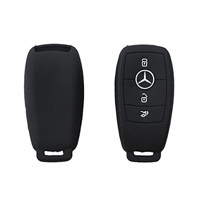 Car Key Silicone Cover Case Protector Compatible with Mercedes Benz W213 E200 E300 E400 E63