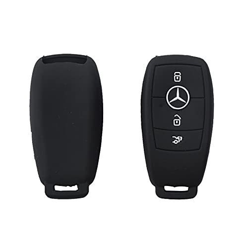 Car Key Silicone Cover Case Protector Compatible with Mercedes Benz W213 E200 E300 E400 E63