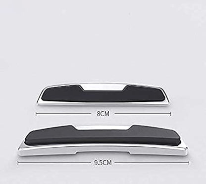 3R-2108 4Pcs/Set Anti-Collision Gum Car Door Bumper Paste Tape Anti-Scratch Protection Strip Multi-Functional(Grey)