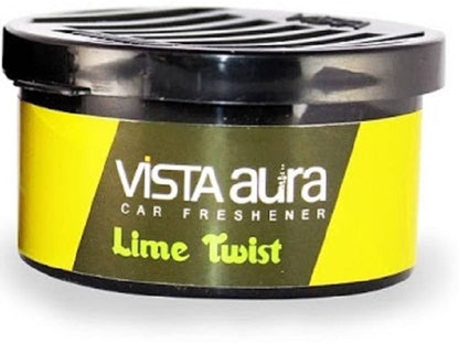 Vista AURA ORGANIC CAR FRESHENERS- LIME TWIST -40 gm