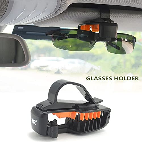 Car Sun Visor Glasses Frame Clamp Soft Glue Protective Multi-Positioned Sunglasses Universal Clip Holder