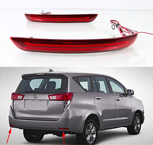 Innova rear bumper deals reflector