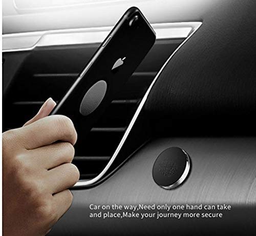 Earldom Universal Mini Magnetic Car Mount Stand Holder | Unique Design | Car Mobile Magnetic Holder for Dashboard | Multipurpose for Cars, Home Keys, Bathroom, Kitchen