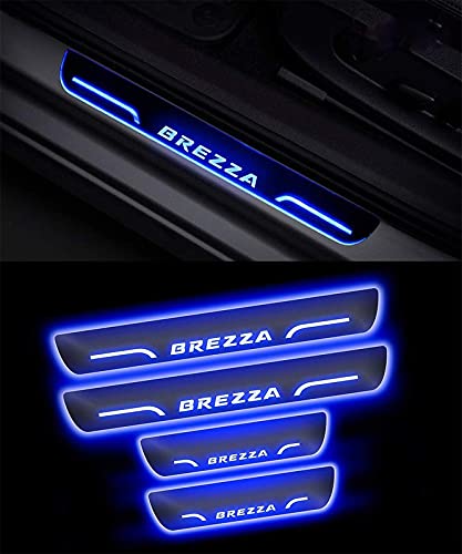 Car door outlet sill lights